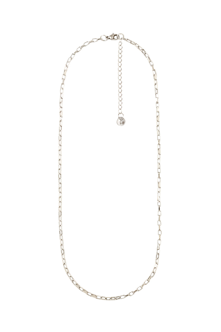 Naszyjnik Franka K model Flavia w kolorze srebrnym, o delikatnym splocie i minimalistycznym wykończeniu, idealny do codziennych stylizacji.